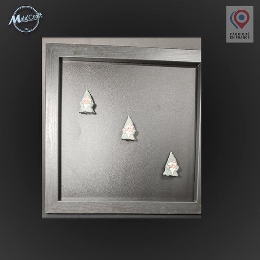 Gnome Magnet “Hands in a Heart” – Mini 3D Magnetic Decoration