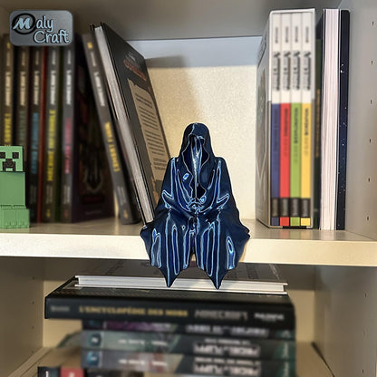 "The Grim Reaper" Statue – 3D Seated Ghost Figurine (Gothic & Fantasy Decor)