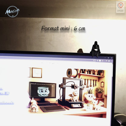 "The Grim Reaper" Statue – 3D Seated Ghost Figurine (Gothic & Fantasy Decor)