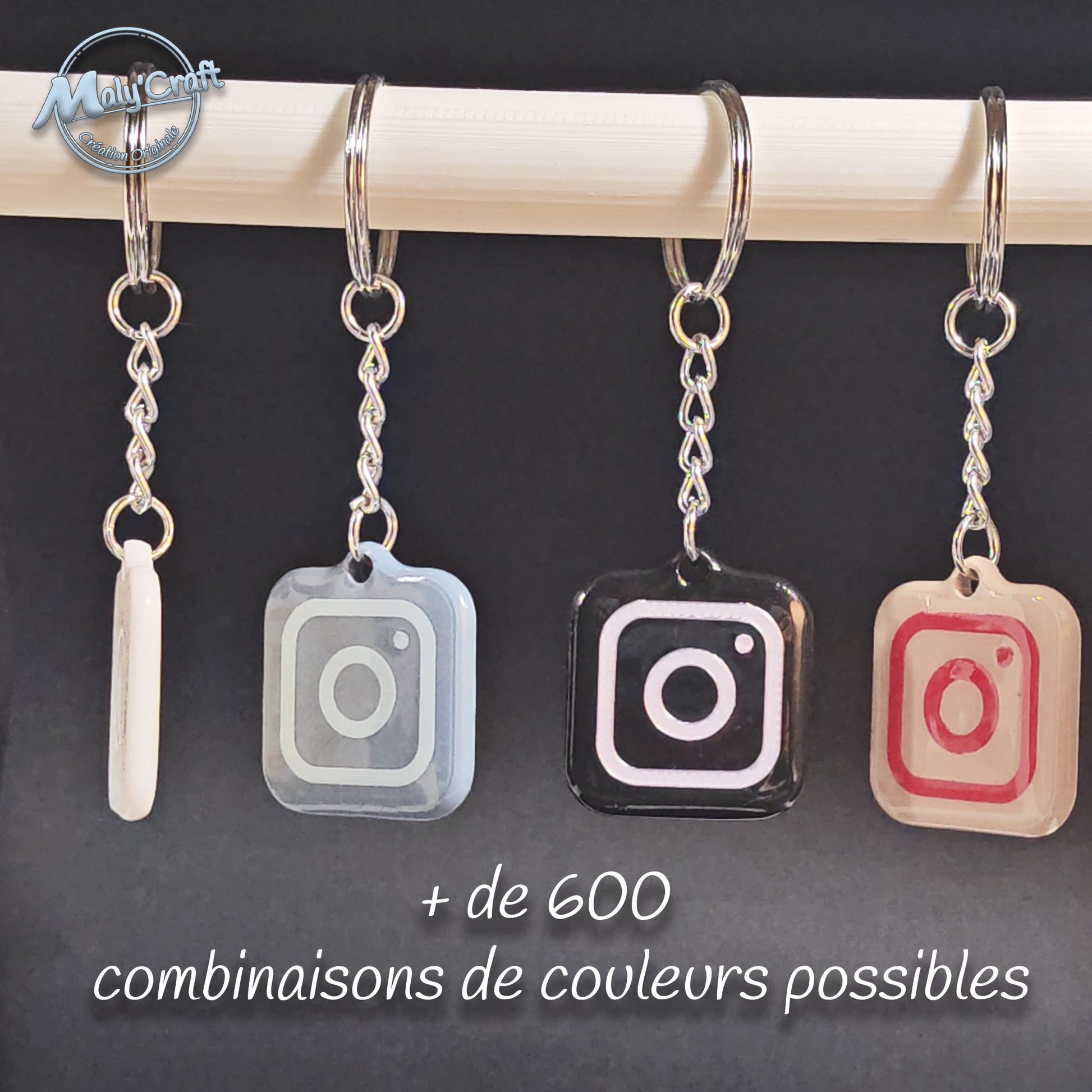 Plusieurs combinaisons de couleurs possibles – over 600 color options – Maly’Craft