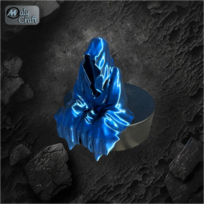 "The Grim Reaper" Statue – 3D Seated Ghost Figurine (Gothic & Fantasy Decor)