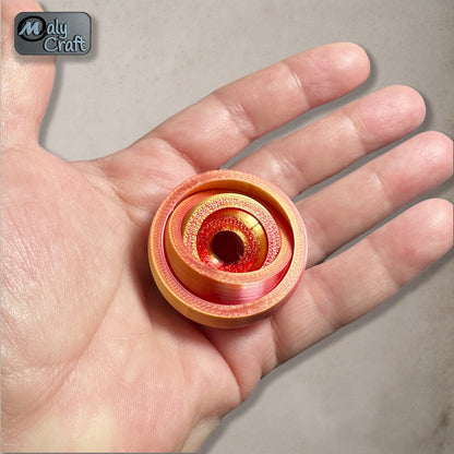 Spinner Gyroscope Personnalisé – Fidget Anti-Stress 3D