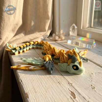 Dragon articulé Mizu — Éditions Tons chauds