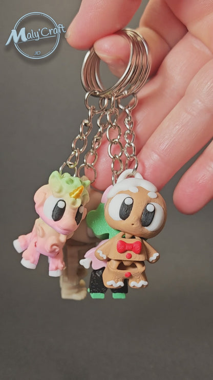 Fun & Fantasy Keychain - Precision 3D Articulated Figurine