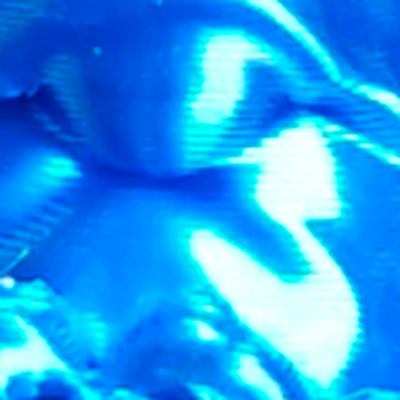 Bleu azur soie