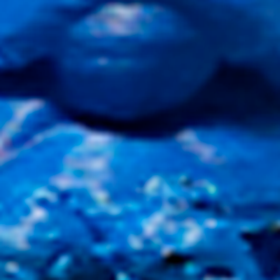 Bleu ocean mat